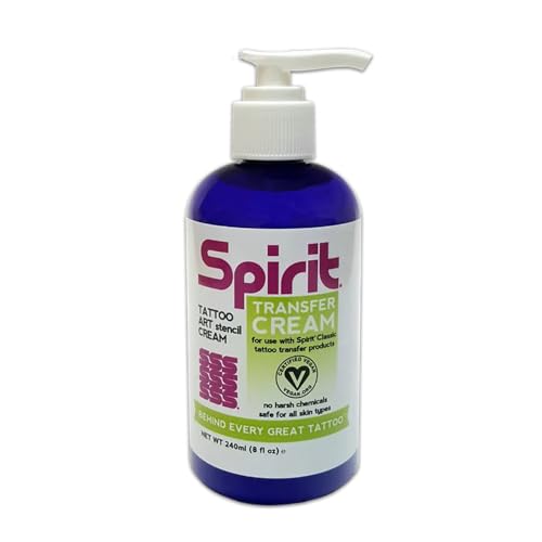Spirit® Classic Tattoo Stencil Transfer Cream, 8oz Bottle