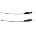 Acxico 2Pcs FPV Antenna 5.8G 2DBI U.FL IPEX IPX Omni Directional Linear Brass Antenna