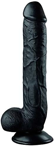 Tingxuan JDesto- 11.02 inch Huge Size D'îD&lő Female Massage Toy DEPUR (Color : Black)