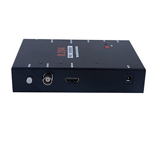 Stand-Alone 3G-SDI/HDMI HD Video Capture Box with HD/SDI Pass-Through - Record HD Video Signal to HDD/SSD/SD/USB Drive (FAT32, Remote Controller Included,Video Streaming)