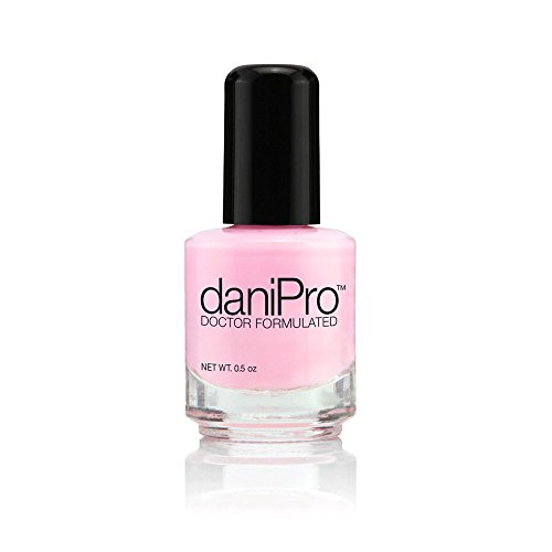 daniPro Infused With Undecylenic Acid Nail Polish PERFECT PINK -0.5Oz- For Healthy Nails