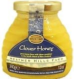 Heather Hills Farm Raw New Zealand Clover Honey | Pack of 4 | Each Pack Weighs 12oz (340g) | Jar of nature's sweetest treasure | Pure, golden goodness harvested from New Zealand's pristine meadows