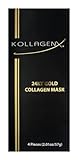 Kollagenx 24kt Gold Collagen Mask 4-piece Unit, 2.01 Fl Oz
