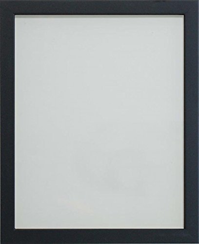 Frame Company Photo Frame, Wood Black, 6x4 inch - fitted with glass