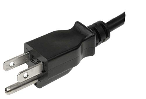 SF Cable 1 feet 18 AWG NEMA 5-15P to C5 Power Cord 3-Slot Mickey Mouse Style - Thumbnail 3