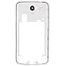 Rinbers Back Plate Middle Frame Bezel Housing Replacement Camera Panel for Samsung Galaxy Mega 6.3 I527 I9200 I9205 White