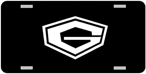 G Force Logo License Plate Gloss black
