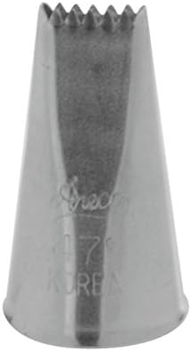 Ateco Steel Basket Weave and Ribbon Pastry Tip - #47 Degree