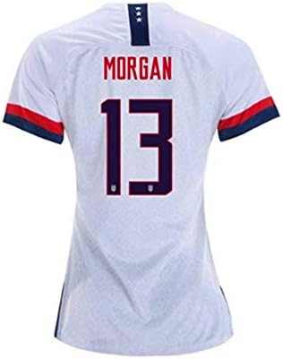 Alex Morgan 2019/2020 Star 13 USA Womens National Home Jersey Color White