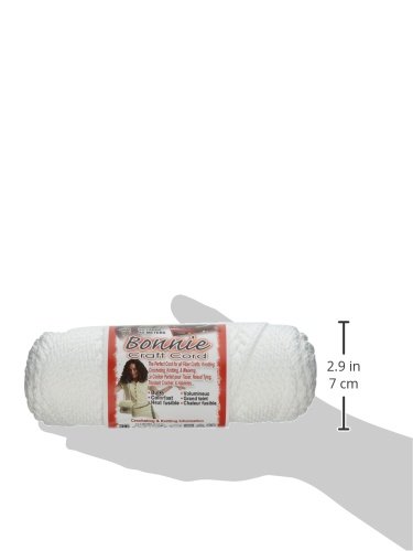 Bonnie Macrame Craft Cord 4mmX50yd, Pearl Beige