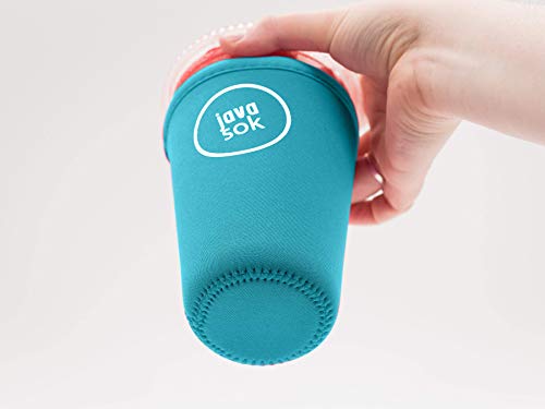 image for JAVA SOK Reusable Iced Coffee Sleeve - Cup Insulator Sleeve for Cold B