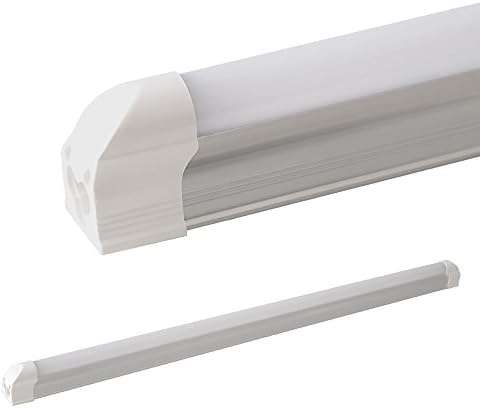 LEDVero T5 LED Light with Fixture 47.2' (120 cm), Cover: Milky - Neutral White - Tube/Tube Fluorescent Tube [Energy Class A]