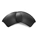 Walleva Black Non Polarized Replacement Lenses For Oakley Half Jacket 2.0 XL Sunglasses