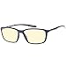 Trust Optics FeatherView Computer Video Gaming Glasses w UV400 Anti Glare High Frequency Harmful Blue Light Lenses in Navy TR90 and Carbon Fiber Construction Frame