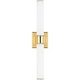 Mill Valley - 2 Light Wall Sconce-20 Inches Tall and 4.5 Inches Wide-Aged Brass Finish