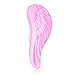 Hair Brush for Women, Detangler Hair Brush for Wet or Dry, KAMOSSA Hair Brush for Thick or Thin, Curly or Straight Detangling Hair - No More Tangle - Adults & Kids - Pink Angel Wing