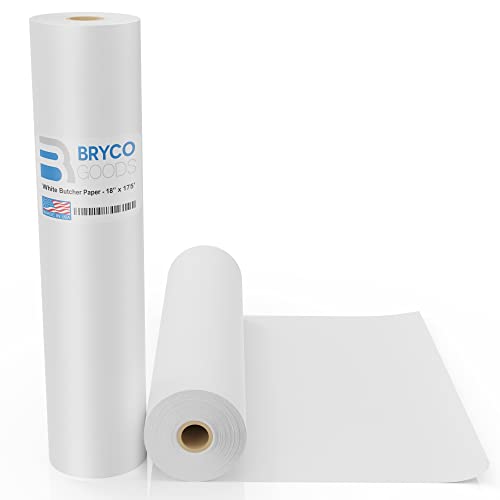 White Butcher Paper for Sublimation 18 Inch x 175 Feet (2100 Inch