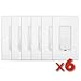 Insteon 2477D SwitchLinc INSTEON Remote Control Dual-Band Dimmer, White 6 PACK