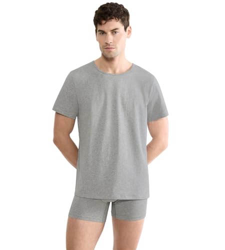 Sloggi Men Ever Ease O-Neck sous-vêtement, Gris foncé mélangé, M Femmes