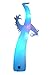 PARAYOYO 12 Ft Halloween Inflatables Terrible Ghost Decoration with Flash Color Changing Light Blow Up Decor Indoor Outdoor Yard Lawn Decorations