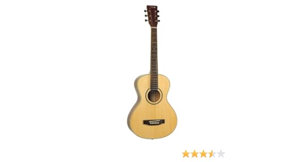 Johnson Left Handed Guitar Acoustic Electric - Johnson Jg Tr3 L Trailblazer Travel Guitar Left Handed