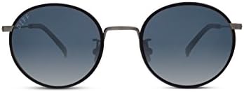 Diff Eyewear: Daisy - Designer Round Sunglasses - 100% UVA/UVB