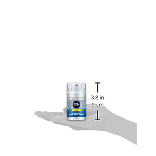 NIVEA Men Energy Lotion Broad Spectrum SPF 15 Sunscreen 1.7 Fluid Ounce