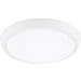 GetInLight 9 Inch Flush Mount LED Ceiling Light with ETL Listed, Soft White 3000K, Matte White Finish, IN-0302-3-WH