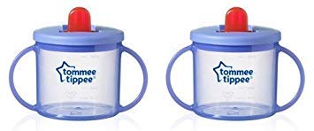 Tommee Tippee First Cup Purple (2 Packs)
