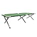 Milestone Aluminum Camp Bed with Carry Bag, Green