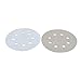uxcell 5000 Grit 8 Hole 5-inch Diameter Sandpaper Hook Loop Sanding Disc 20 Pcs