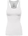Fifth Parallel Threads FPT Womens Basic Ribbed Racerback Tank Top (S-3XL)
