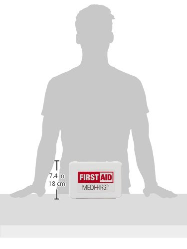 image for Medique 740P25P 25-Person Plastic First Aid Kit, White