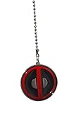 DC & Marvel comics SUPER HERO superhero character PEWTER Ceiling FAN PULL light chain (DEADPOOL)