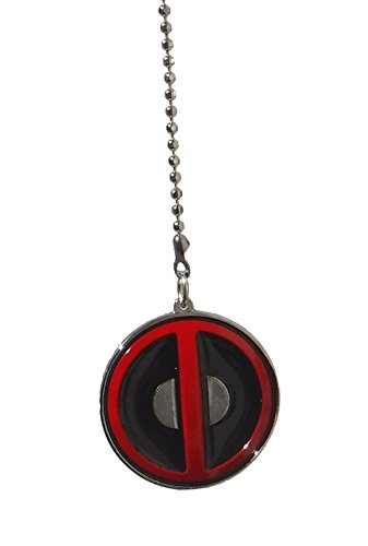 DC & Marvel comics SUPER HERO superhero character PEWTER Ceiling FAN PULL light chain (DEADPOOL)