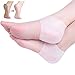 Plantar Fasciitis Silicone Moisturizing Gel Heel Socks，Compression Foot Care Protector for Dry Hard Cracked Skin Care，Ankle Inferior Heel Pain Relief Women and Men (Pack 4PCS, Transparent)