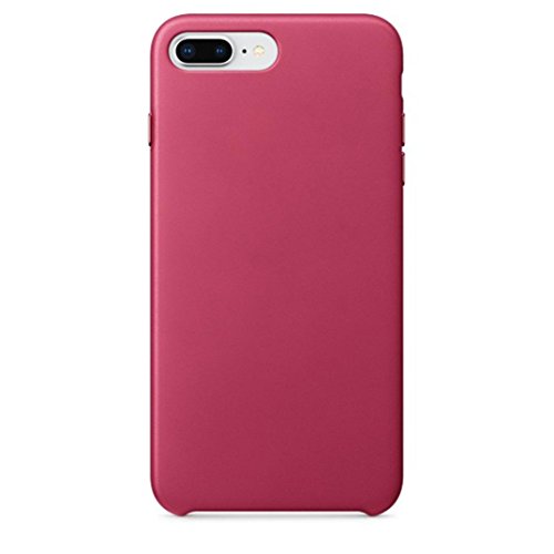 AIMTOPPY Ultra-Thin Leather Soft Protective Case Cover For iPhone 8/7 plus 5.5inch (free, Hot Pink)