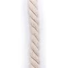 Tosnail-Three-Strands-of-White-Twisted-Cotton-Ropes-35-inch-Diameter-33-Feets-Length Tosnail-Three-Strands-of-White-Twisted-Cotton-Ropes-35-inch-Diameter-33-Feets-Length