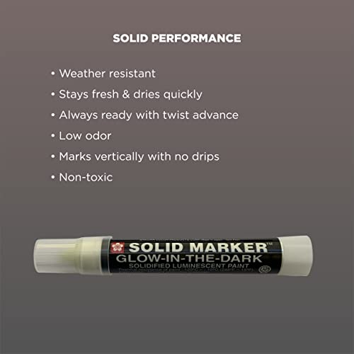 SAKURA Solid GlowIntheDark Paint Markers Permanent Marker Paint
