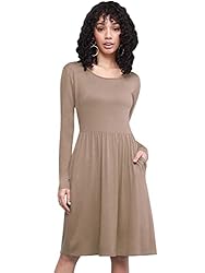 Lock and Love LL WDR2305 Women's Comfy Casual Long
