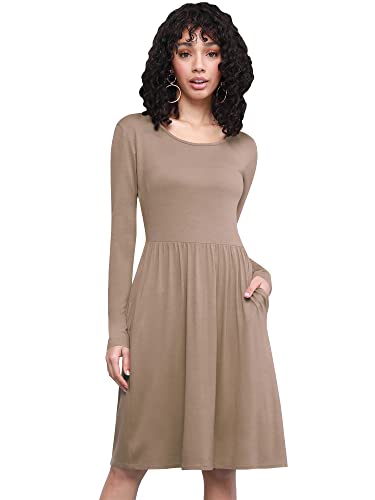 Lock and Love LL WDR2305 Women's Comfy Casual Long