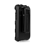 Ballistic, iPhone 6 Case / 6s Case [Hardcore Tactical] Holster Clip & Tempered Glass Screen Protector Included - 12ft Drop Tested [Black] Reinforced Bumper Cell Phone Case for iPhone 6 / 6s - Black