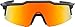 100% Speedcraft SL Sport Performance Sunglasses - Sport and Cycling Eyewear (Soft TACT Black - HiPER Red Multilayer Mirror Lens)