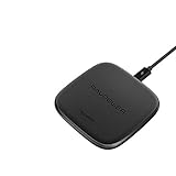 RAVPower Fast Wireless Charger, Qi-Certified 10W Charging Stand for Galaxy S9+ S9 S8+ S8 Note 8 with HyperAir, 7.5W Compatible iPhone Xs MAX XR XS X 8 Plus and All Qi-Enabled Devices (No AC Adapter)