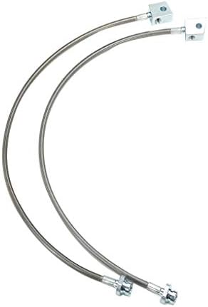 2PCS/Set Replacement for Nissan Patrol GQ Y60 GU Y61 Extended Braided Brake Hose Lines Car Part