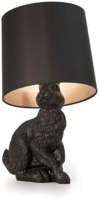 Rabbit Moooi Floor Lamp-Black Shade: PVC / 2006 Front Cotton on Metalstruktur Rabbit: Polyester
