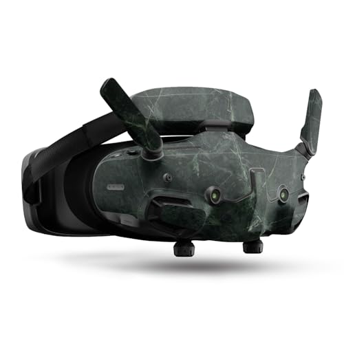 Drone Skin Compatible with DJI Goggles 3 - Green Marble - Premium 3M Vinyl Prot…