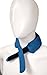 Cool + Relief Cooling Ice Pack Bandana - 16 x 2.5 x 0.8 Inch Head Wrap with Cool Pads (Pack of One) in Blue