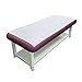 Toa Massage Bed Cover - 50 Sheets Per Roll, 75 x 32 Inches (1 Roll) Non-woven Disposable Material - Ideal for Spa, Massage Table, Tattoo, Waxing Table - No Crinkle Table Sheets