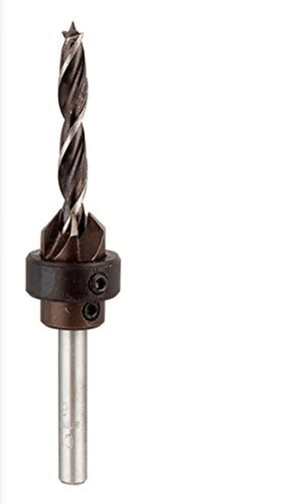 kwb 5.0 mm Wood Drill Bit with Countersink and Depth Stop CV Steel, Adjustable โ image 1
